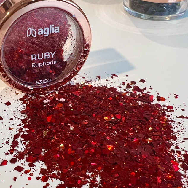 EUPHORIA RUBY glitter